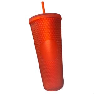 Matte Red Starbucks Venti Studded Tumbler